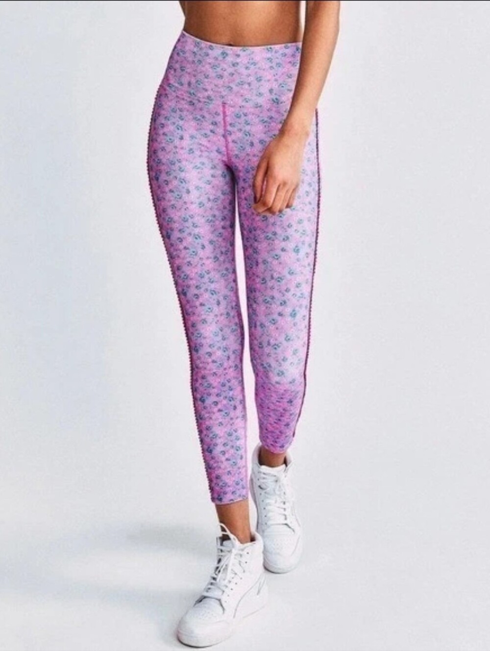 Love Shack Fancy x Beach Riot Leggings Size Small Ribbed